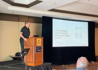 Derek Melber at Planet Cyber Sec Conference